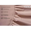 LANE LINEN 100% Cotton King Size Bed Sheets Set - Brushed for Extra Softness ...
