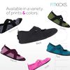 FITKICKS Crossovers Active Footwear, Foldable Shoes, Large, Black
