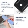 kwmobile Protective Case for PDP Xbox one Remote Control Cover - Back Cover Silicone Soft Black