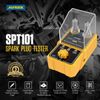 Car Spark Plug Tester Dual Hole 12V Petrol Ignition Analyzer Diagnostic Tool US