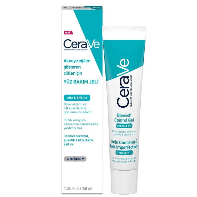 CeraVe Yağlı Ve Düzensiz Cilter Için Yüz Bakım Jeli 40 Ml