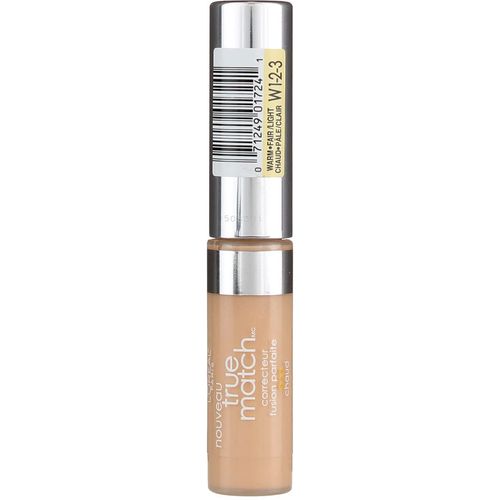 L'Oreal True Match Concealer, Fair/Light Warm [W1-2-3], 0.17 oz (Pack of 3)