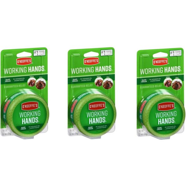 O'Keeffe's Working Hands Cream 2.7oz (3 Pack)