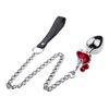 SM VIP Heart Plug with Bell RED - S (113S)