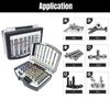 NORTOOLS 56-Piece Screwdriver Bit Set Made of S2 Alloy Steel Magnetic Hex Holder + 25 mm/75 mm Bits PH/PZ/SL/TORX/Safety Bits for Furniture, Electronics, Car & Repair