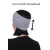 Deresina Women Cross Headband (Grey)