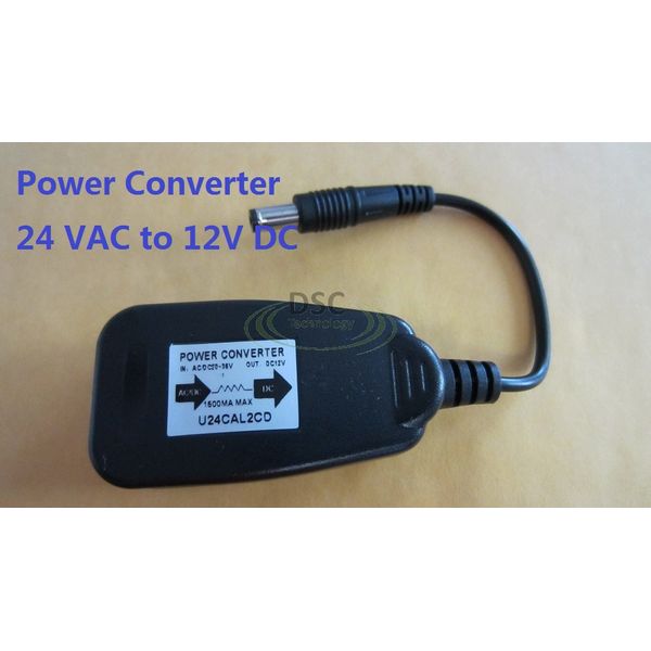 Power Supply Voltage Converter 24VAC to 12VDC 1.5A output