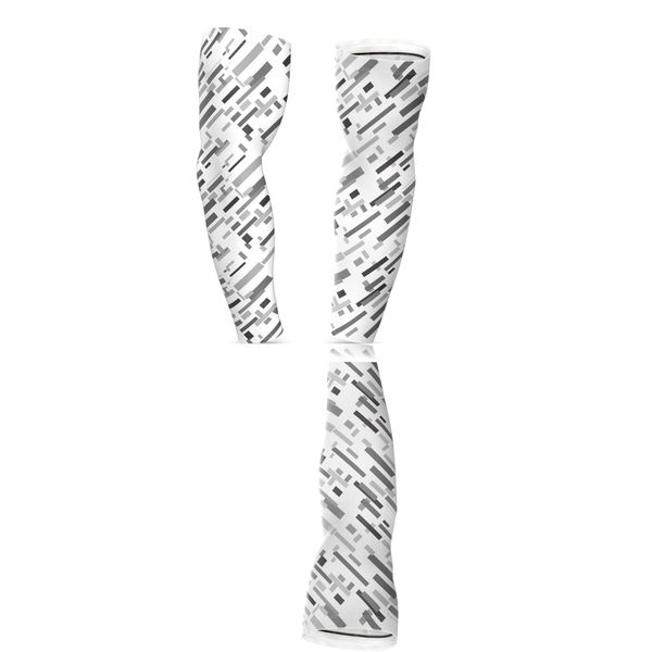 janhensy Arm Sleeve Gaming Esport Basketball: Armlinge Armsleeve Herren Anti Schweiß Superlight Tattoo Weiß Schwarz Sommer Herren Damen Streifen groß-Vine4