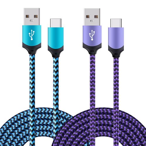 2Pack 6ft Fast Charging Cable Phone Charger for Google Pixel 9, 9 Pro XL Fold, 8 7 6 Pro 5 4 3 2 XL 8a 7a 6a 5a 4a 3a, USB A to Type C Power Cord