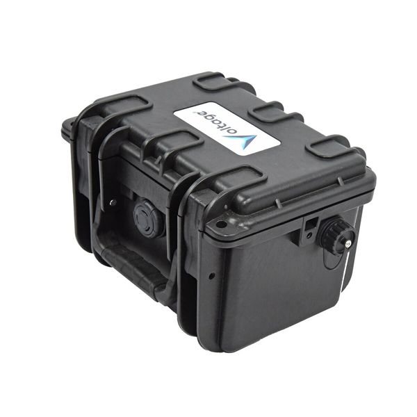 Voltage® V12-S2 Battery Waterproof Battery Box Enclosure with connectors