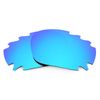 Revant Replacement Lenses Compatible With Oakley Jawbone Vented, Polarized, Ice Blue MirrorShield