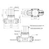 1/4in DC4.5V Solenoid Valve, Stable Performance, High Sensitivity, Easy Installation, for Drinking Water Quick Connector