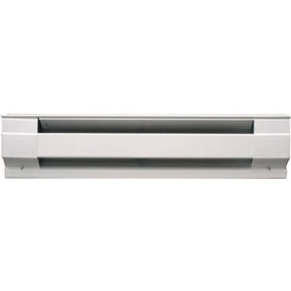 Cadet F Series 72 in. Electric Baseboard Heater (Model: 6F1500W, Part: 09956), 240/208 Volt, 1500/1125 Watt, White