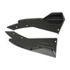 Rear Diffuser Bumper Splitter Canard Lip Side Skirts Black For Chevrolet Malibu