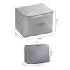 2 Piece Storage Bag, Self-Compressing Storage Bag with Zipper, Space-Saving Self-Compressing Storage Bag, Expandable Packing Storage Bag