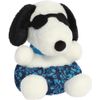 Aurora 2 Piece Peanuts Palm Pal Plush Bundle, Snoopy and Surfer Snoopy, 5"