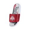 FOCO Ohio State Buckeyes NCAA Womens Glitter Gel Slide - S