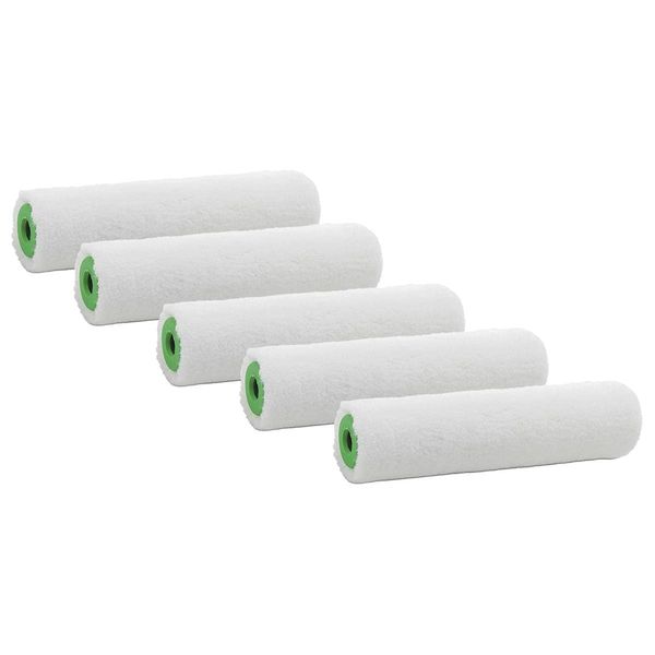 5 x Replacement Roller Magic Velvet 10 cm