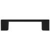 Caster Drawer Pull 33/4Inch Center to Center in Matte Black 10Pack