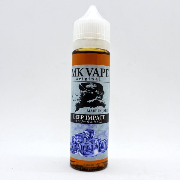 MK VAPE Original Liquid Domestic Electronic Cigarette, 2.4 fl oz (60 ml), DEEP IMPACT (Deep Impact) 2.1 fl oz (60 ml)