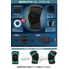 Refreela Knee Supporter, Fixed System, For Both Left and Right Use, Deformation, Elderly, Joints, Climbing, Medium, Black
