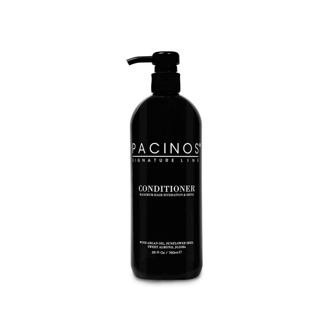 Pacinos Conditioner – Moisturize & Control Frizz – Formel auf Wasserbasis – Arganöl, Sonnenblumensamen, Süßmandel & Jojobaöl