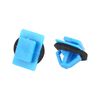 sourcingmap 30pcs Plastic Rivet Blue Bumper Fastener Clips 87756-1F000
