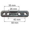 Teletoldo Set of strips for awning lower profile