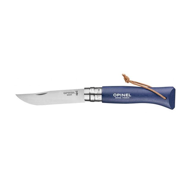 Opinel Stainless Steel Colorama Blue #8 (No. 8)