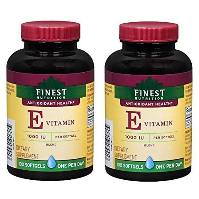 American Direct Purchase Vitamin E 1000 IU Softgel Twin Pack 2-Pack