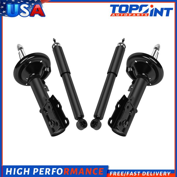 For 2004-2012 Chevrolet Malibu 4x Front & Rear Absorbers Shocks Struts
