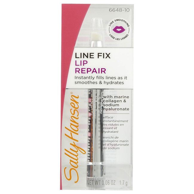 NIB Sealed Sally Hansen Line Fix Lip Repair w/Marine Collagen On-the-go Miracle