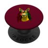 Reggae, cooles Känguru, Dreadlocks, Dreads, Rasta, Rastafari PopSockets mit austauschbarem PopGrip