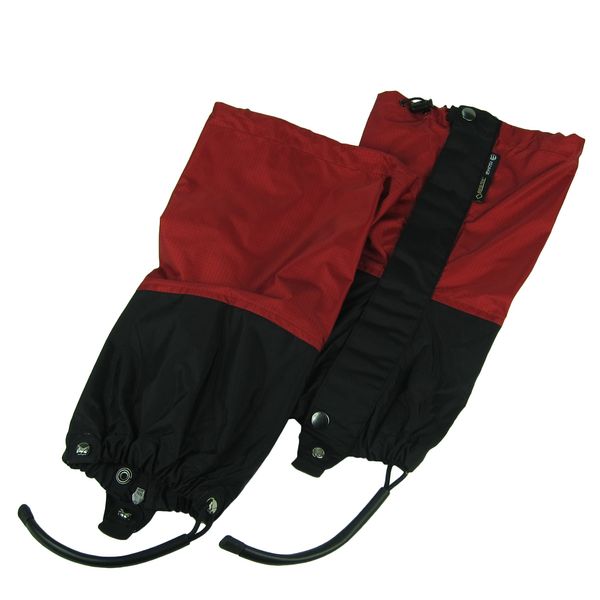 ISUKA GORE-TEX Light Spats Front Zipper 246319 Red