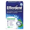 Efferdent Plus Mint Anti-Bacterial Denture Cleanser | 90 tablets | Actively Cleans Between Dentures | Packaging May Vary