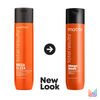 Matrix Mega Sleek Shampoo with Shea Butter to Protect against Humidity, for Coarse Hair, Total Results 300ml