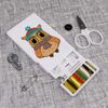'Cute Winter Owl' Mini Travel Sewing Kit (SE00035504)