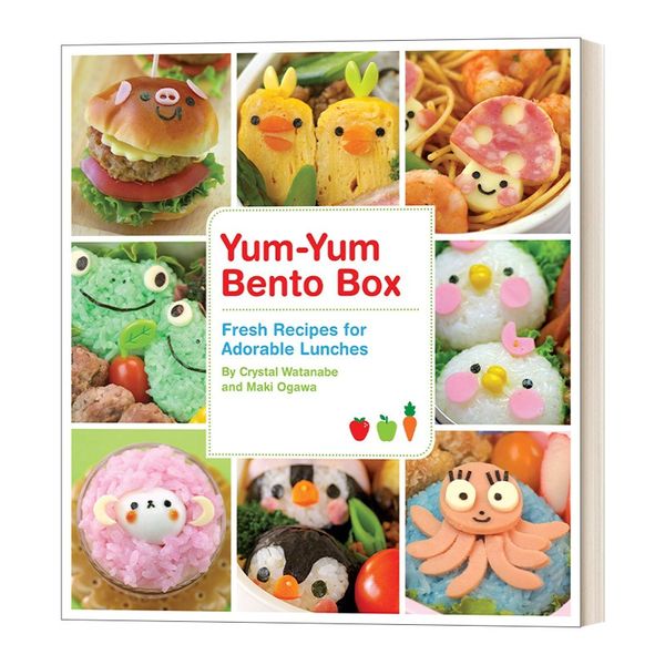 Yum-Yum Bento Box Fresh Recipes for Adorable Lunches 英文原版 美味便当盒 可爱午餐的新鲜食谱 英文版 进口英语原版书籍