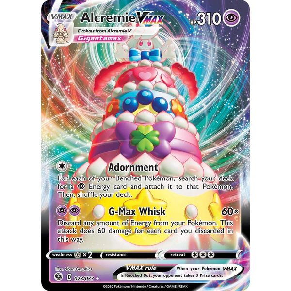 Pokemon - Alcremie VMAX - 023/073 - Ultra Rare