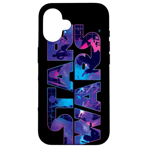 iPhone 16 Star Wars Logo 90s Galaxy Smartphone Case