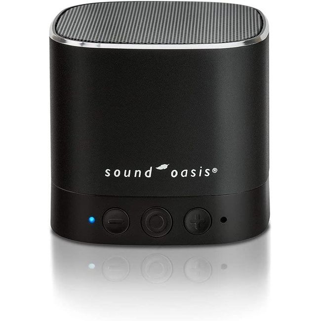 Sound Oasis Pink Noise Bluetooth Machine for Sleeping, 20 Black