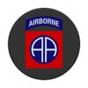 82nd Airborne Division Patch - Gray PopSockets Swappable PopGrip