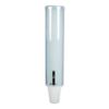 San Jamar C3260TBL Pull-Type Water Cup Dispenser - Large/Translucent Blue New