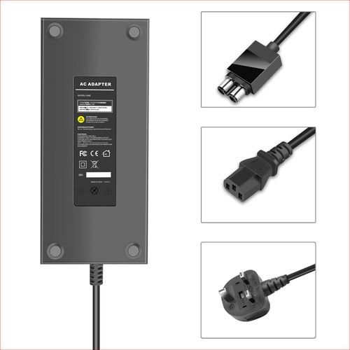 ARyee Xbox One Power Brick, Xbox Power Supply, AC Adapter Power Supply Charger Cord Replacement for Xbox One, 100-240V Voltage for Worldwide Use