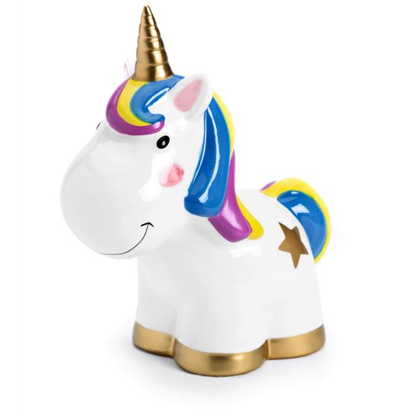 Mousehouse Gifts Unicorn Money Box for a Girl or Boy