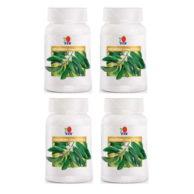 4 x DXN Garcinia 350mg 90 Capsules For General Wellness Preservatives Free