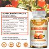 Ashwagandha Capsules w/ Black Pepper Root, Immune & Mood Support, High Potency