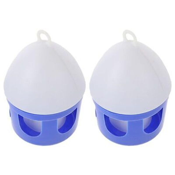 2PCS Pigeon Feeder Supplies Bird Water Drinker Birds Water Dispenser Birds Fe...