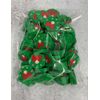 100 Mini Xmas Holiday Wreath Erasers Teacher Supply Sorting Math Counter