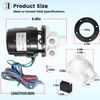 Water Pump Motor Assembly for Hoshizaki Ice Machine Includes Capacitor KM500MAH